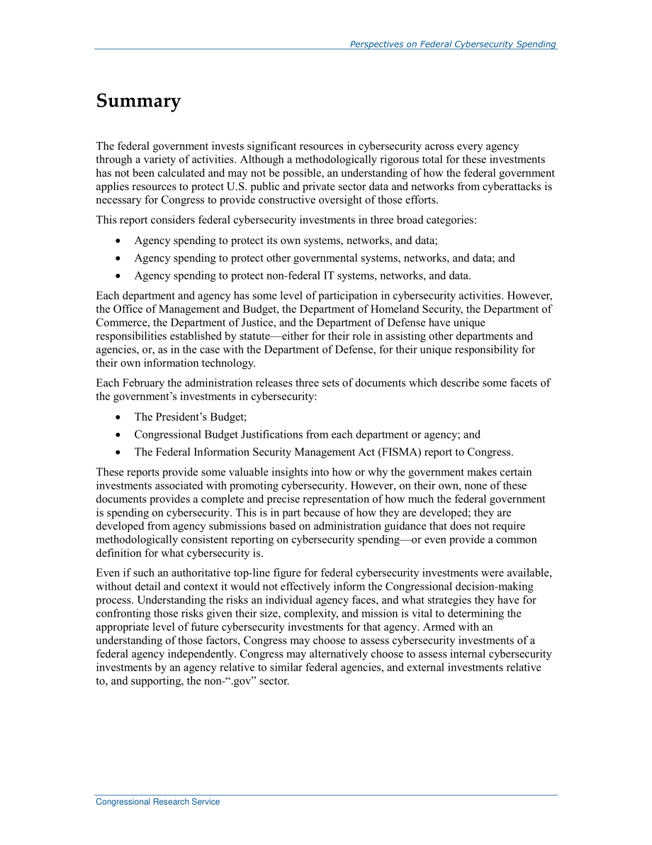 [20160225]R44404_联邦网络安全支出展望.pdf_第2页