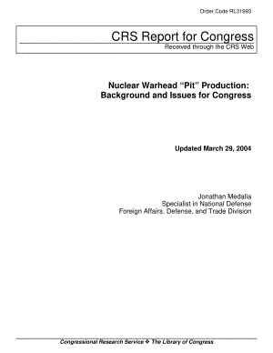 [20040329]RL31993_核弹头“弹芯”生产：国会背景和议题.pdf