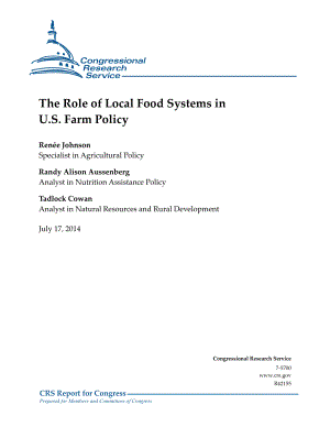 [20140717]R42155_地方粮食系统在美国农业政策中的作用.pdf