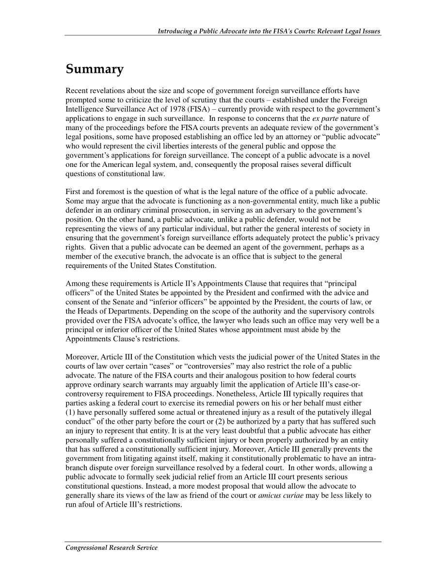 [20131025]7-5700_将公共辩护律师引入《外国情报监视法》的法院：选择法律问题.pdf_第2页