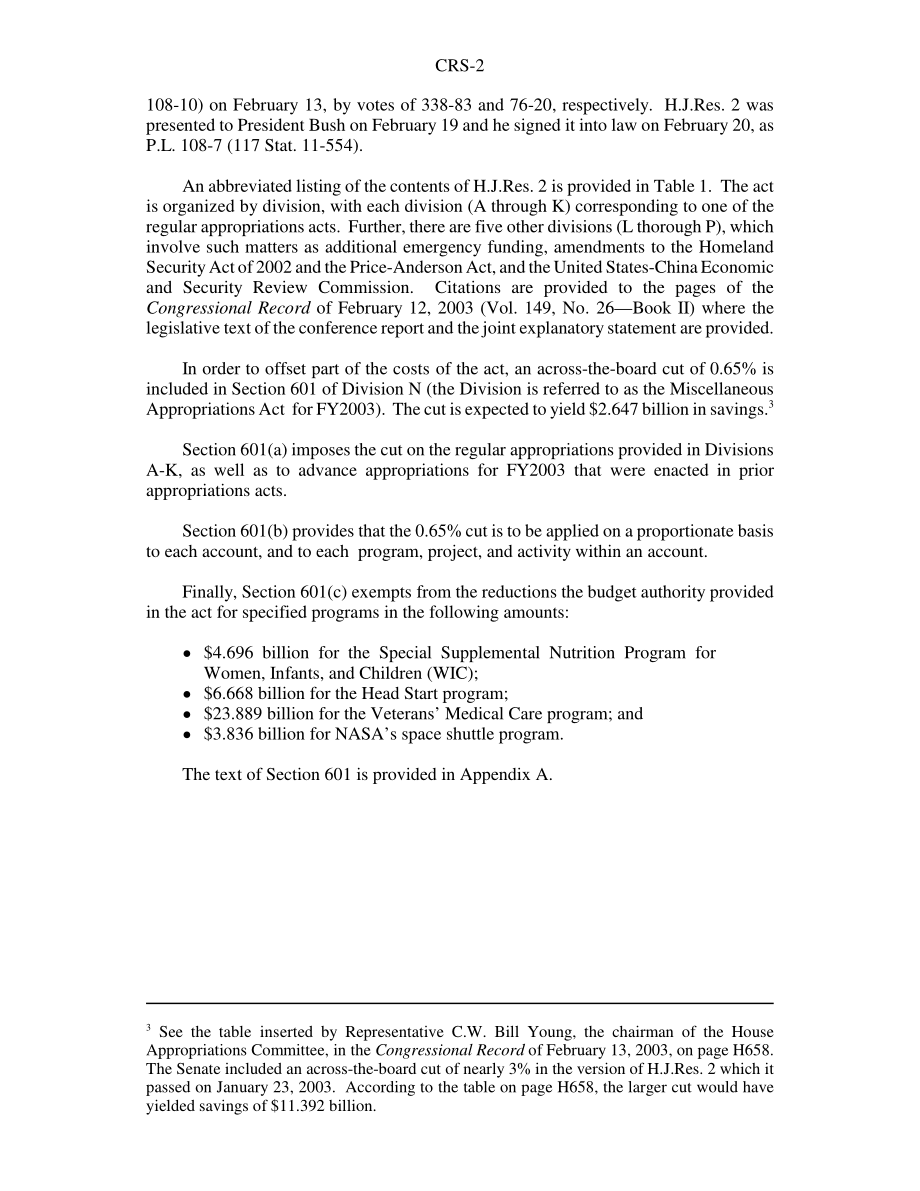 [20030224]RS21433_2003财年综合拨款决议：参考指南.pdf_第2页