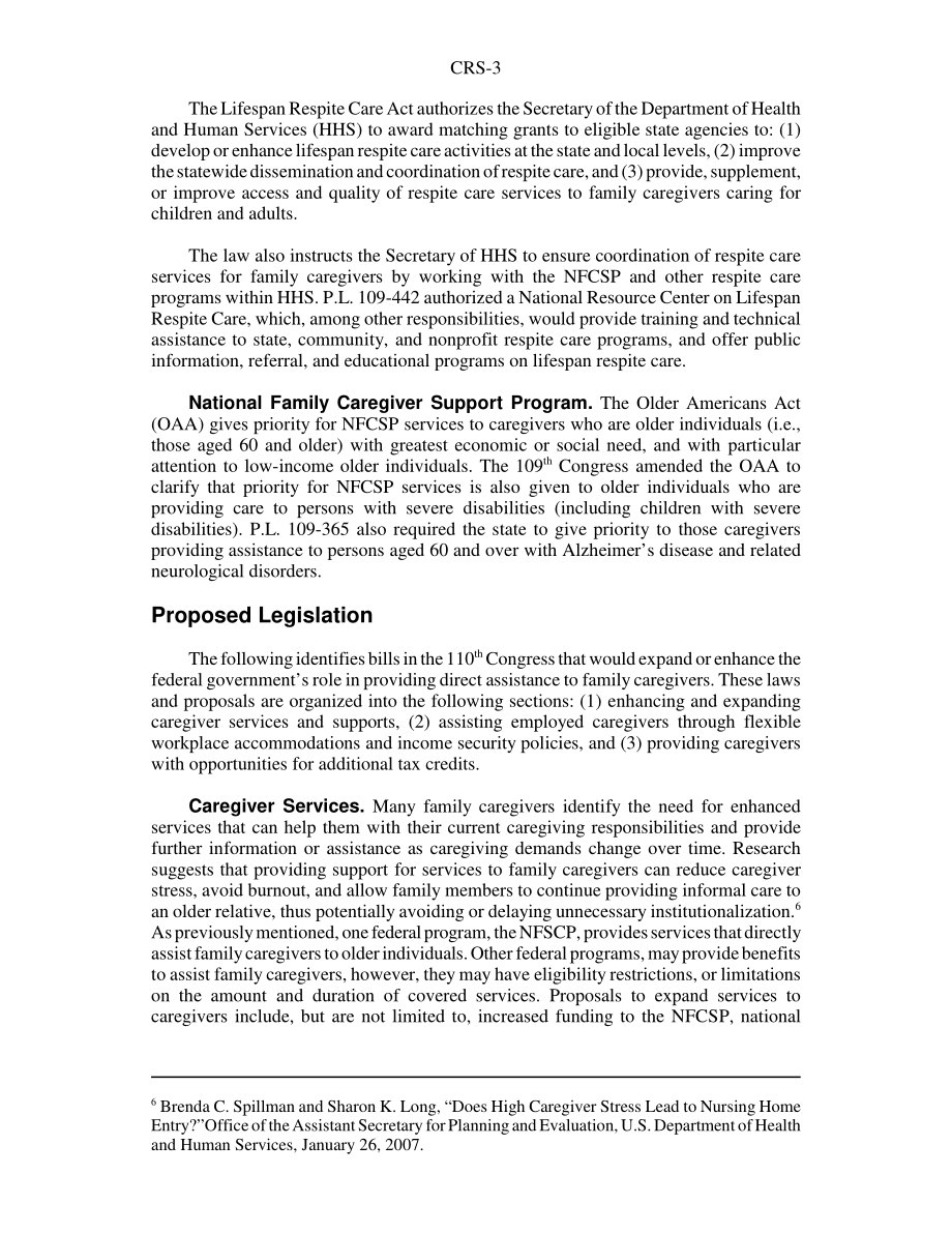 [20081027]RS22716_老年人的家庭护理：最近和拟议的立法.pdf_第3页
