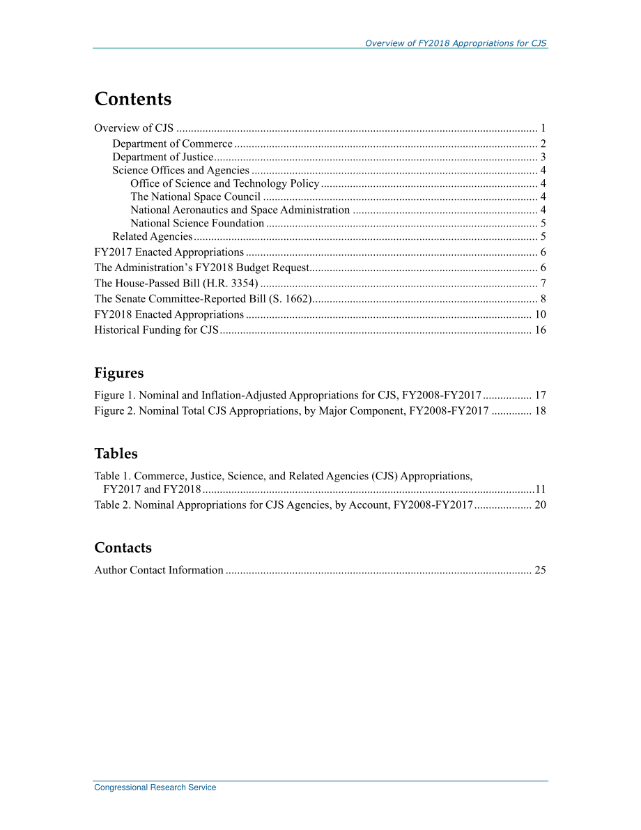 [20180501]R44877_2018财年商业、司法、科学和相关机构（CJ）拨款概述.pdf_第3页