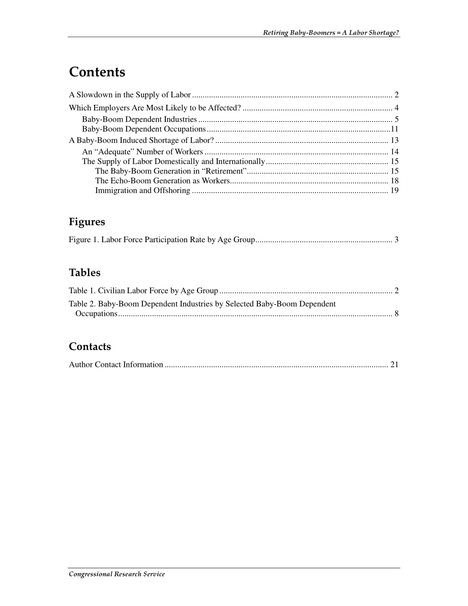[20080130]RL33661_婴儿潮一代退休=劳动力短缺？.pdf_第3页