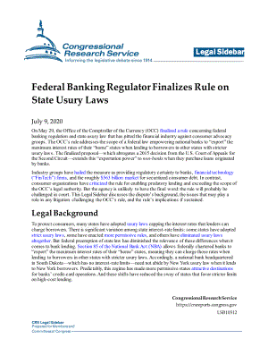 [20200709]LSB10512_联邦银行监管机构最终确定州高利贷法规则.pdf