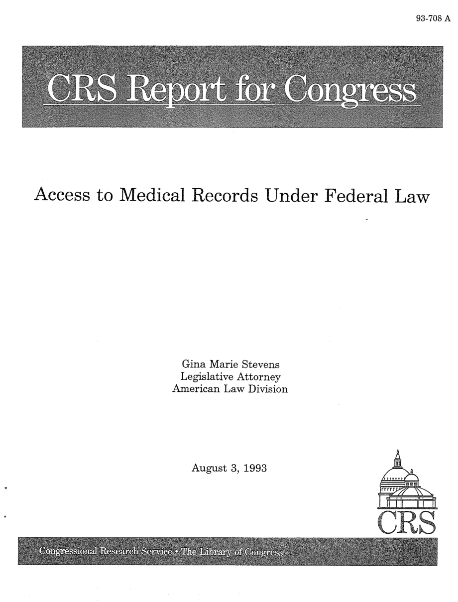 [19930803]93-708_根据联邦法律获取医疗记录.pdf_第1页