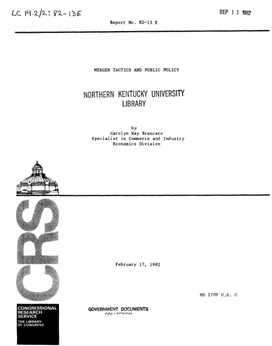 [19820217]82-13E_合并策略与公共政策.pdf_第1页