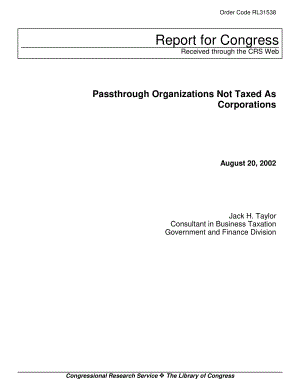 [20020820]RL31538_不作为公司征税的直通组织.pdf