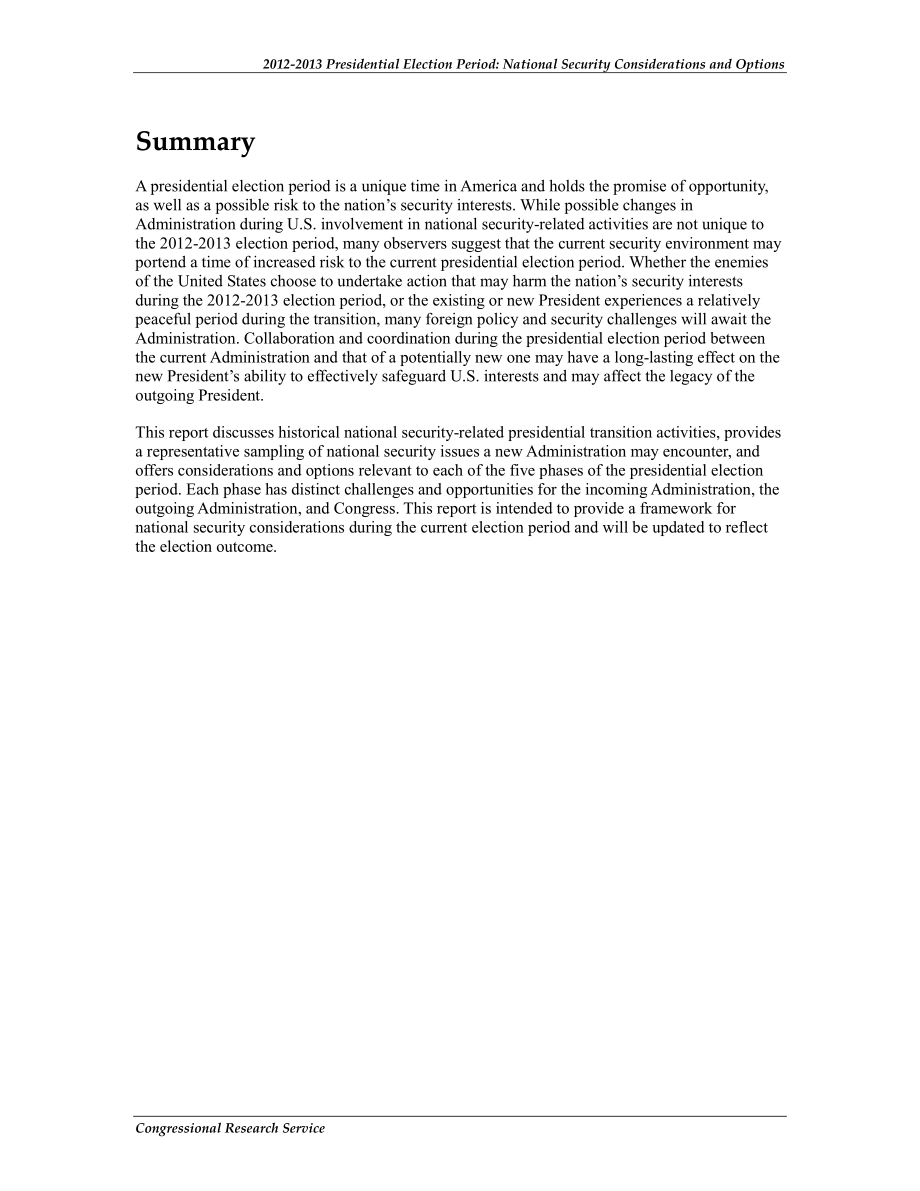[20121005]R42773_2012-2013年总统选举期间：国家安全考虑因素和选择.pdf_第2页