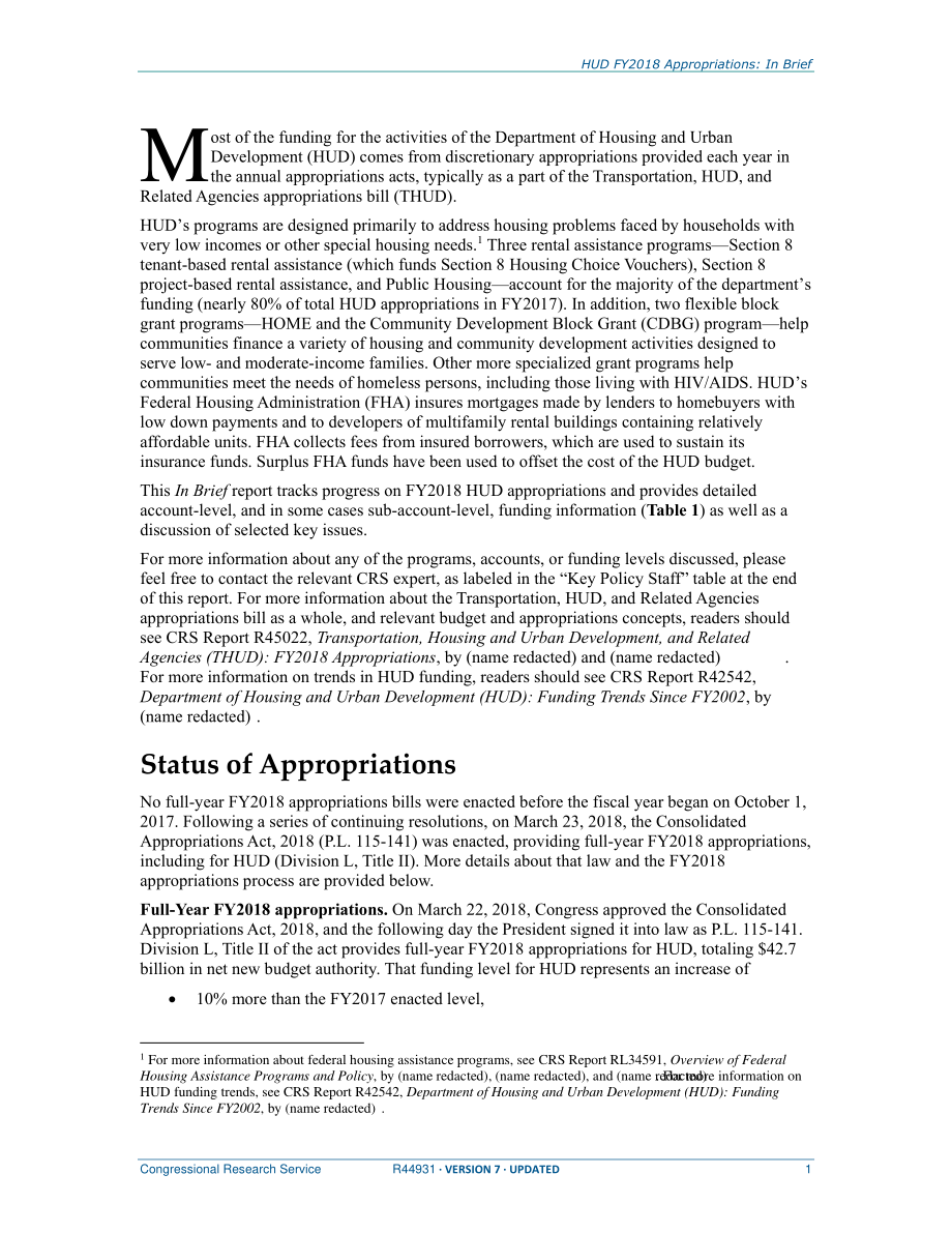 [20180618]R44931_HUD 2018财年拨款：简言之.pdf_第3页