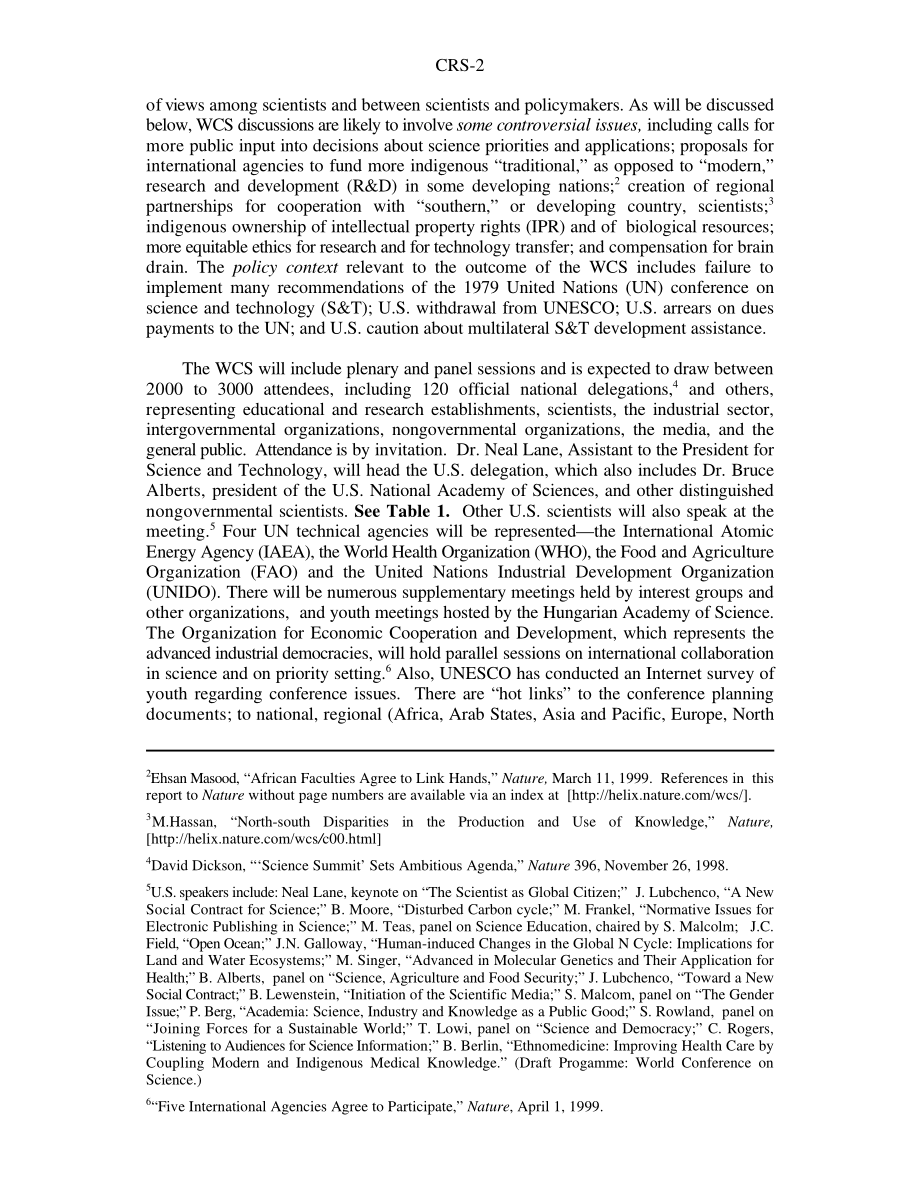 [19990524]RS20205_世界科学会议1999年6月26日至7月1日：目的和问题.pdf_第2页