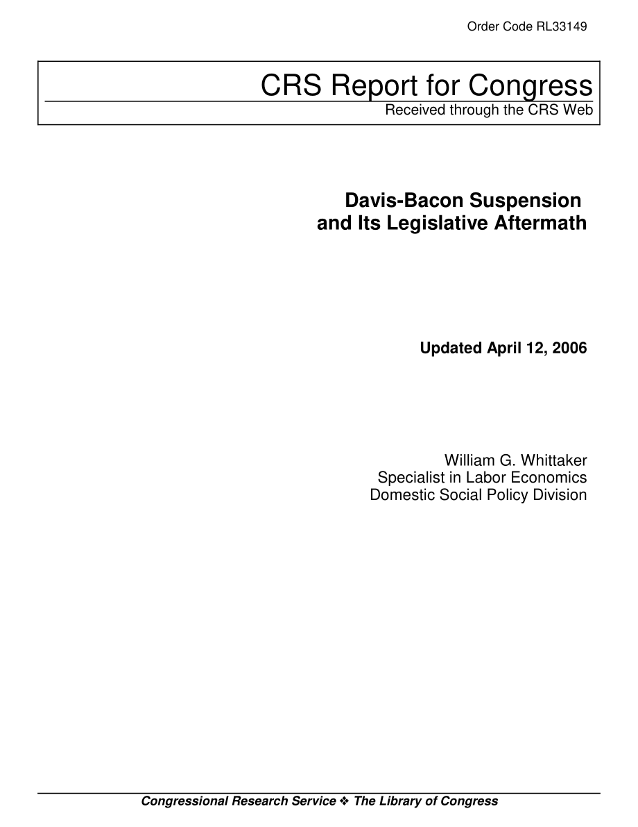 [20060412]RL33149_戴维斯·培根的停职及其立法后果.pdf_第1页