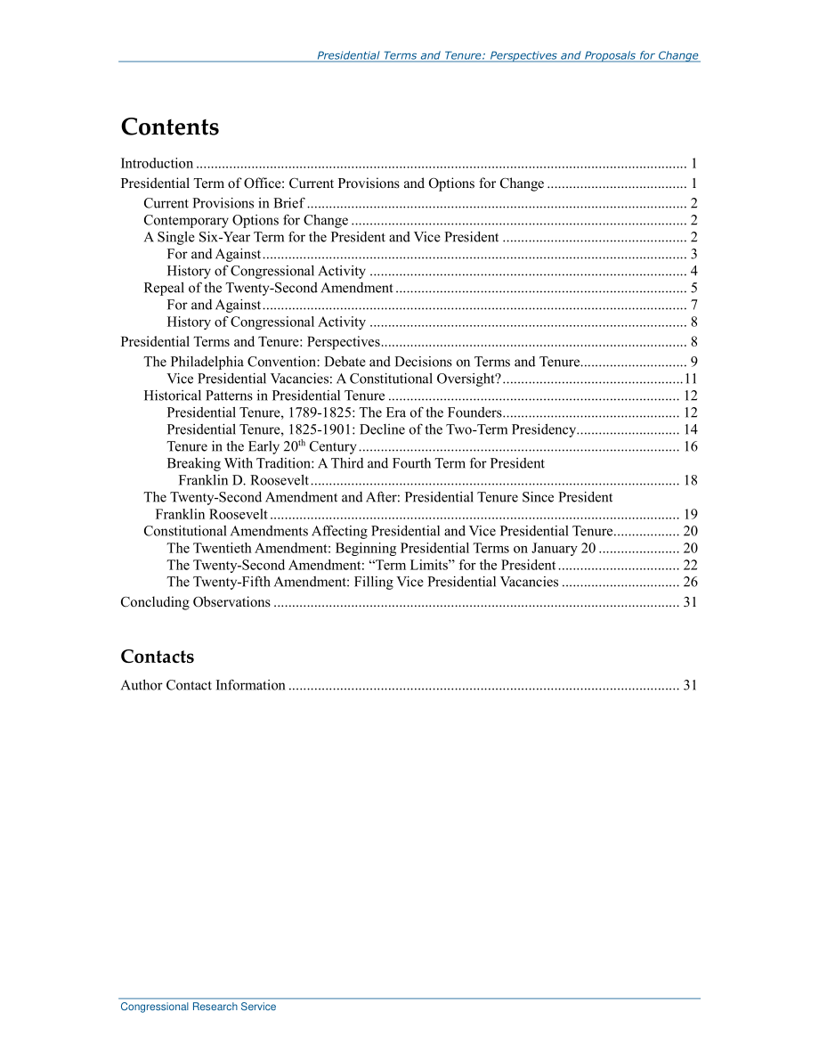 [20190415]R40864_总统任期：变革的观点和建议.pdf_第3页