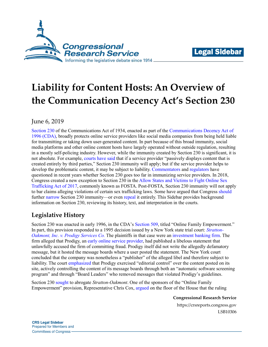 [20190606]LSB10306_内容主机责任：《通信礼仪法》第230节概述.pdf_第1页