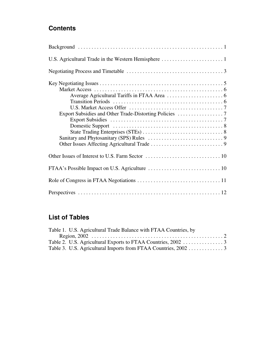 [20031031]RL30935_美洲自由贸易区的农业贸易.pdf_第3页