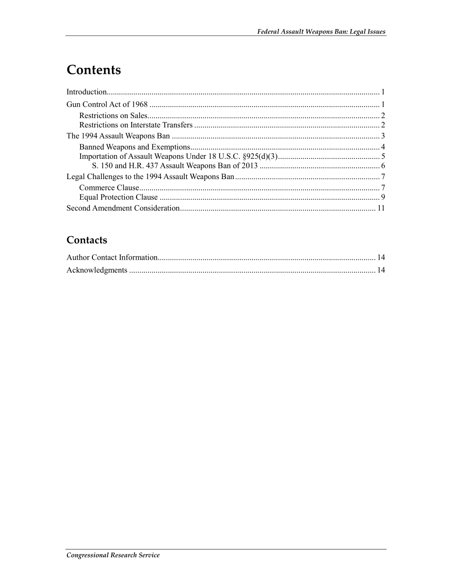 [20130214]R42957_联邦攻击性武器禁令：法律问题.pdf_第3页