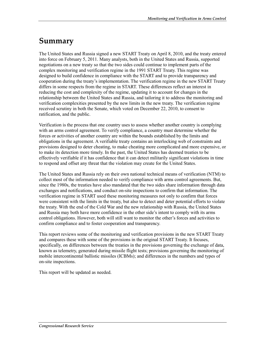 [20111223]R41201_军备控制中的监测和核查.pdf_第2页