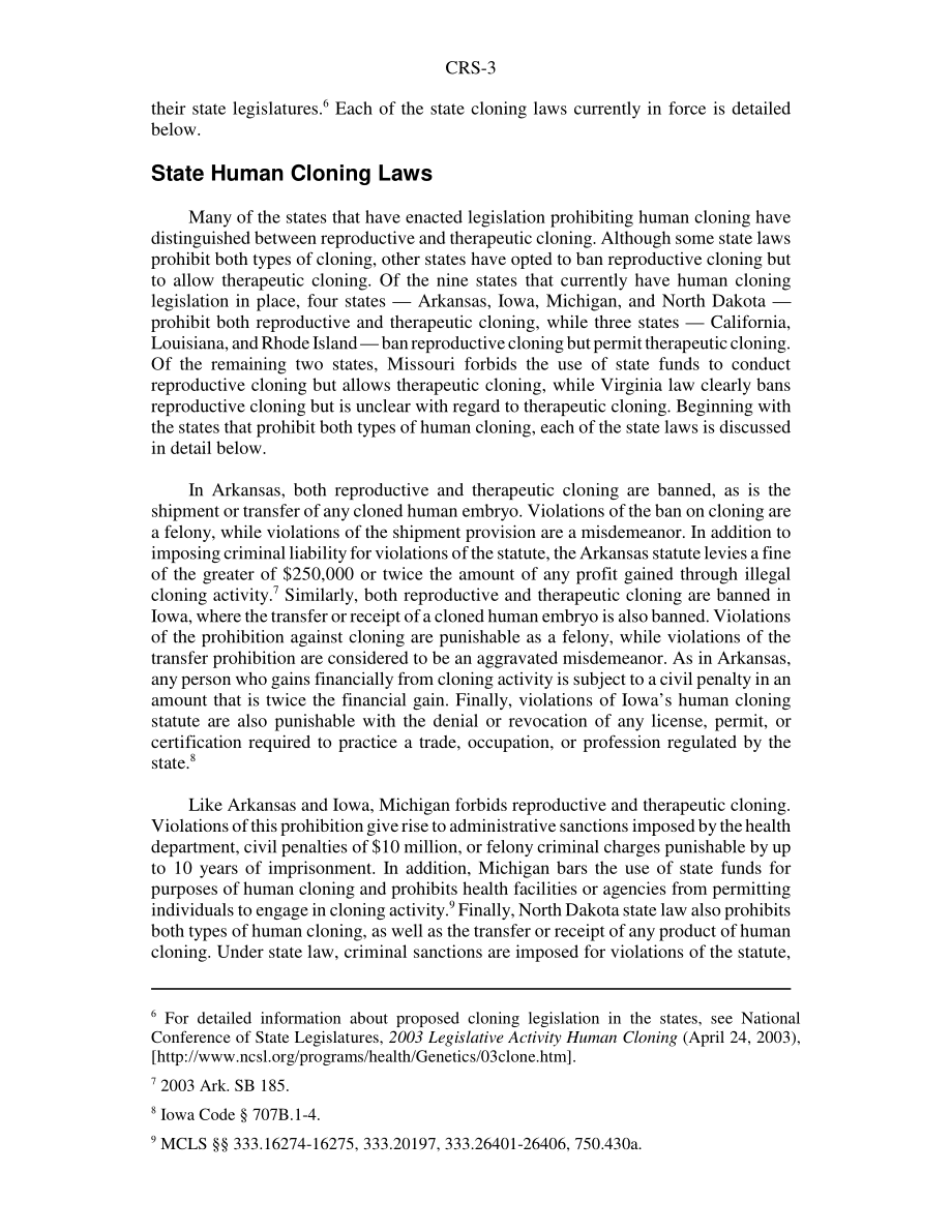 [20030514]RS21517_关于克隆人的州法律.pdf_第3页