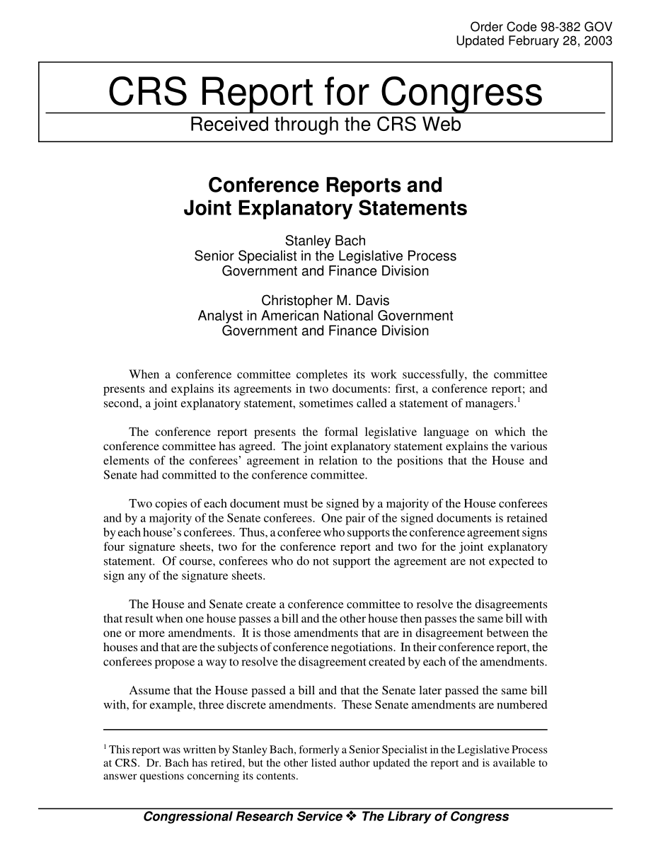 [20030228]98-382GOV_会议报告和联合解释性发言.pdf_第1页