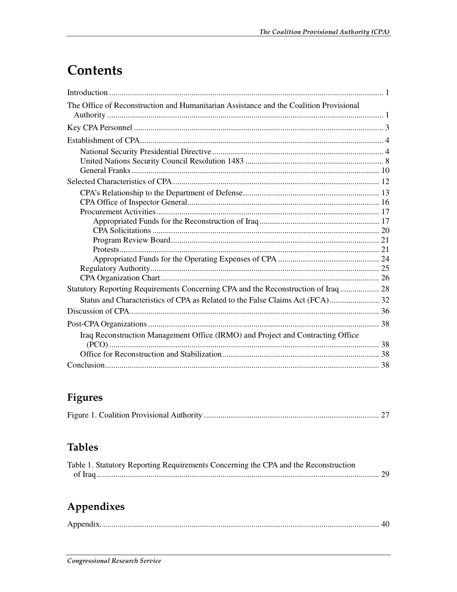 [20070427]RL32370_联盟临时管理局（CPA）：起源、特征和机构权限.pdf_第3页