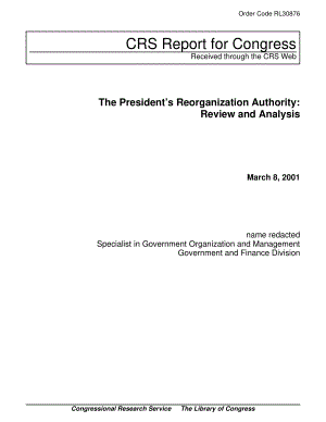 [20010308]RL30876_总统的重组权：审查和分析.pdf