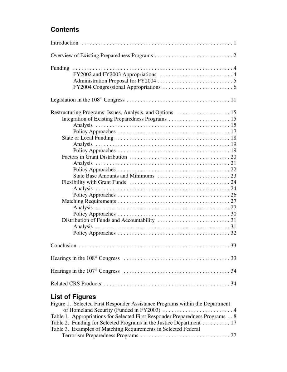 [20030929]RL31475_第一响应者倡议：政策问题和选择.pdf_第3页