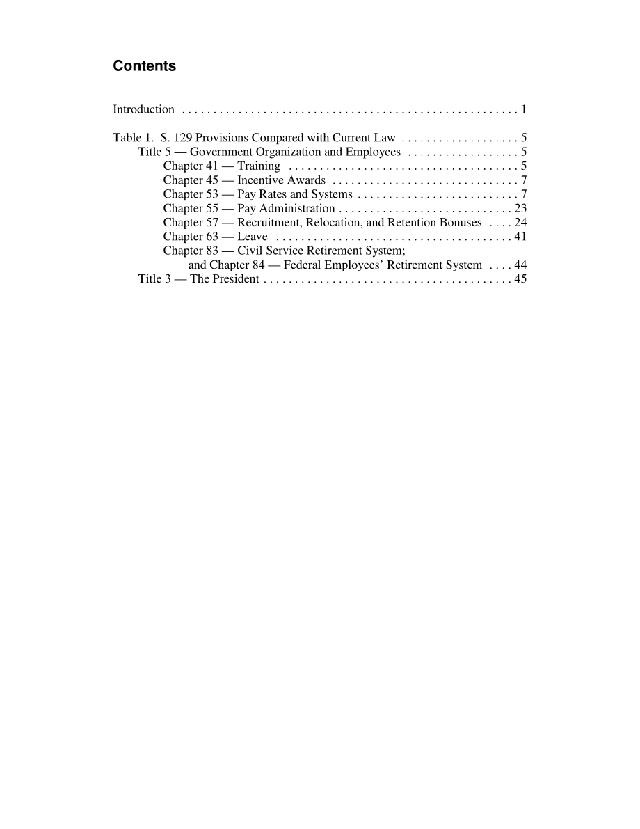 [20040630]RL31516_联邦劳动力灵活性：第129条（第108届国会）与现行法律的并列比较.pdf_第3页