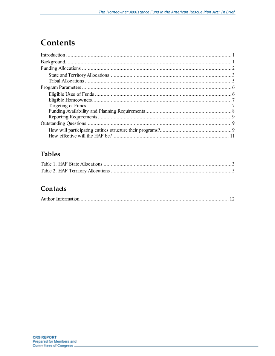 [20210920]R46830_《美国救援计划法案》中的房主援助基金：简言之.pdf_第2页