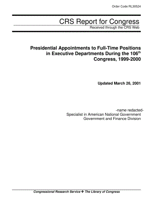 [20010326]RL30524_1999-2000年第106届国会期间总统任命行政部门全职职位.pdf