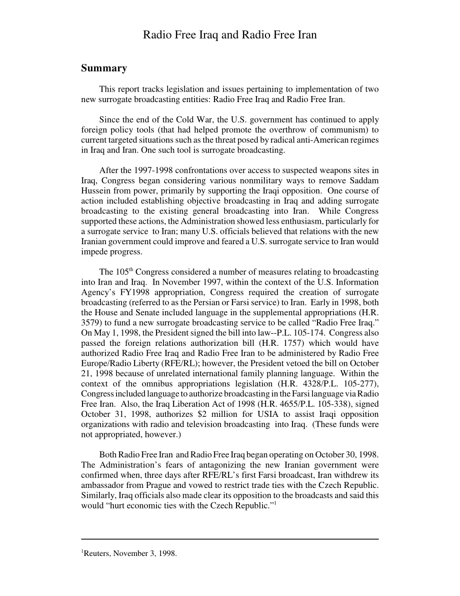 [19990107]98-539_自由伊拉克电台和自由伊朗电台：国会背景、立法和政策问题.pdf_第3页