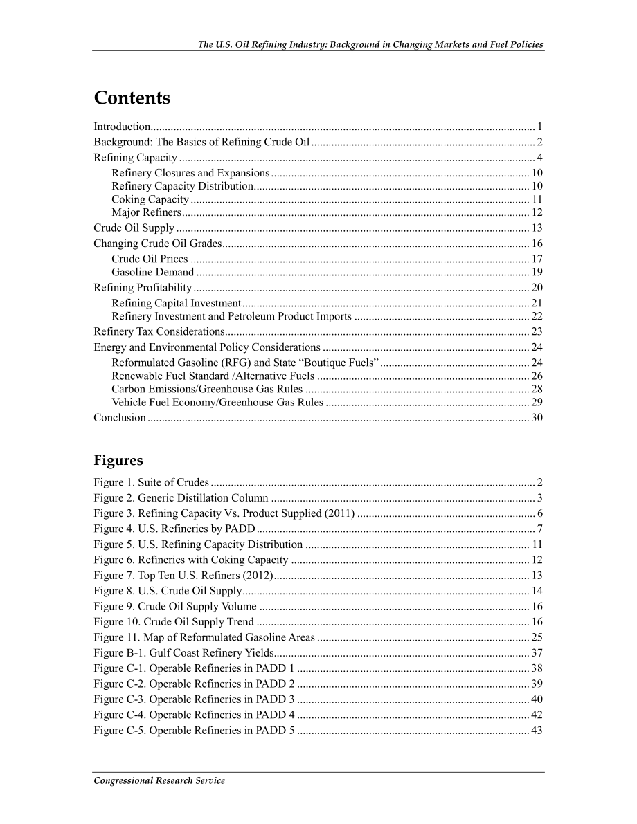 [20121227]R41478_美国炼油业：市场和燃料政策变化的背景.pdf_第3页