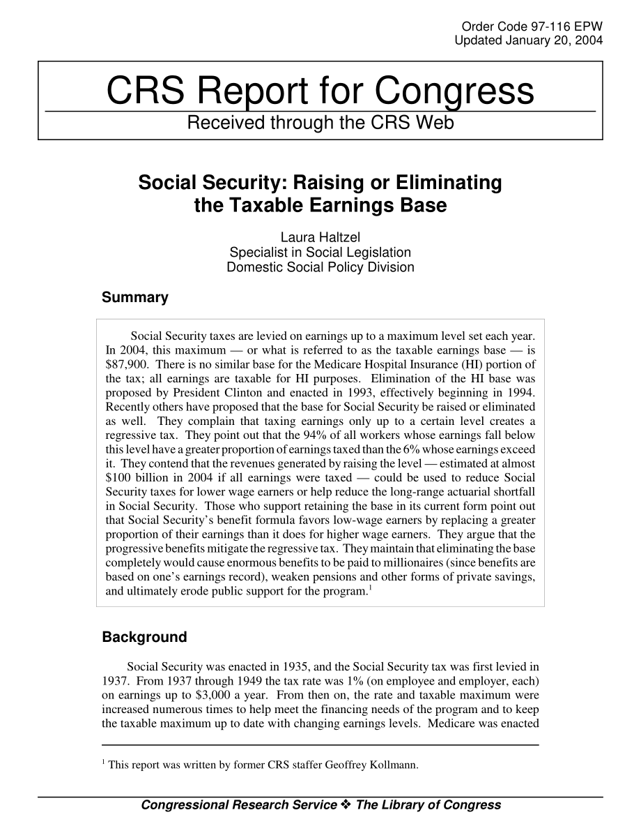 [20040120]97-116_社会保障：提高或消除应税收入基数.pdf_第1页