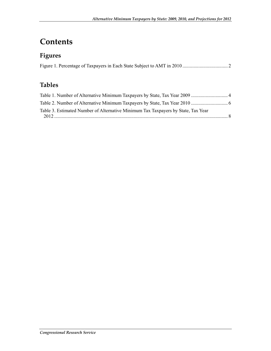 [20121204]RS22083_各州备选最低纳税人：2009年、2010年和2012年预测.pdf_第3页