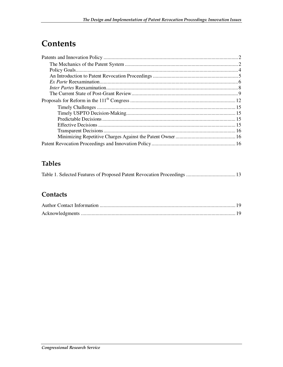 [20100114]R40378_专利撤销程序的设计和实施：创新问题.pdf_第3页
