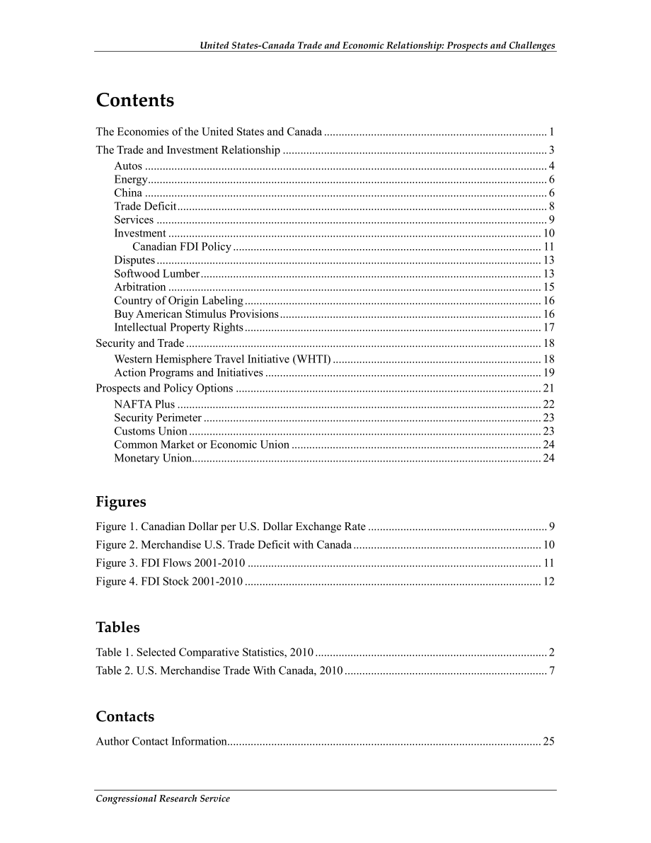 [20110914]RL33087_美国-加拿大贸易和经济关系：前景和挑战.pdf_第3页