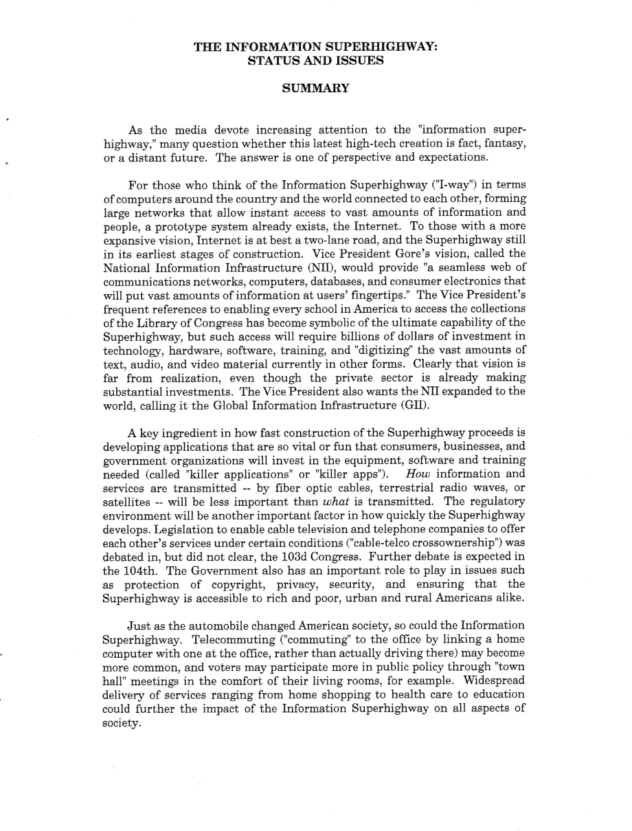 [19941202]94-954_信息高速公路：现状和问题.pdf_第2页