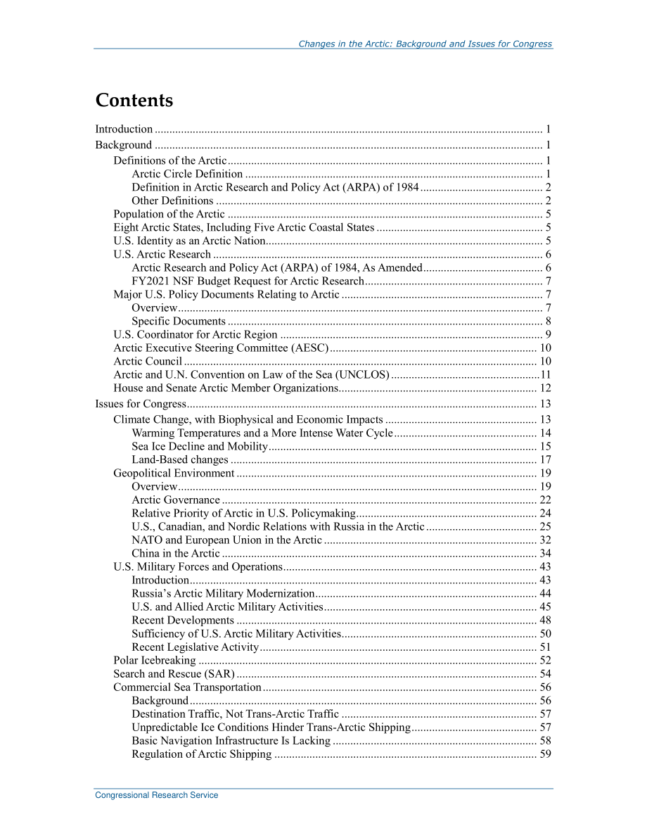 [20220324]R41153_北极的变化：国会背景和议题.pdf_第3页