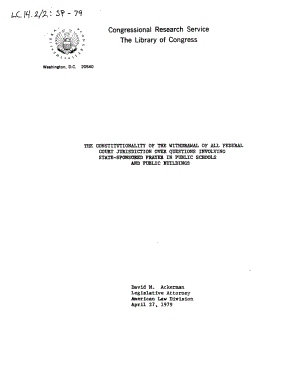 [19790427]SP-79_撤销联邦法院对涉及公立学校和公共建筑中由国家赞助祈祷的所有问题的管辖权的合宪性.pdf