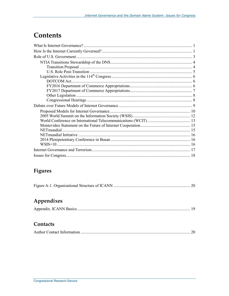 [20161118]R42351_互联网治理和域名系统：国会议题.pdf_第3页