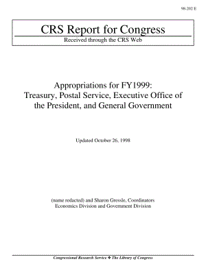 [19981026]98-202_Appropriations for FY 1999：财政部、邮政局、总统办公厅和一般政府.pdf