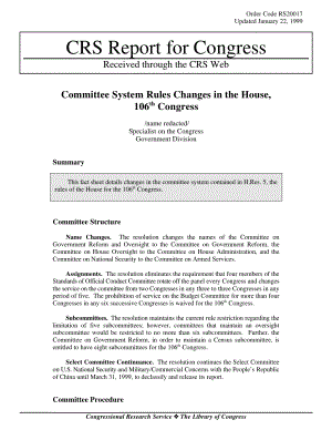[19990122]RS20017_第106届国会众议院委员会制度规则的变化.pdf