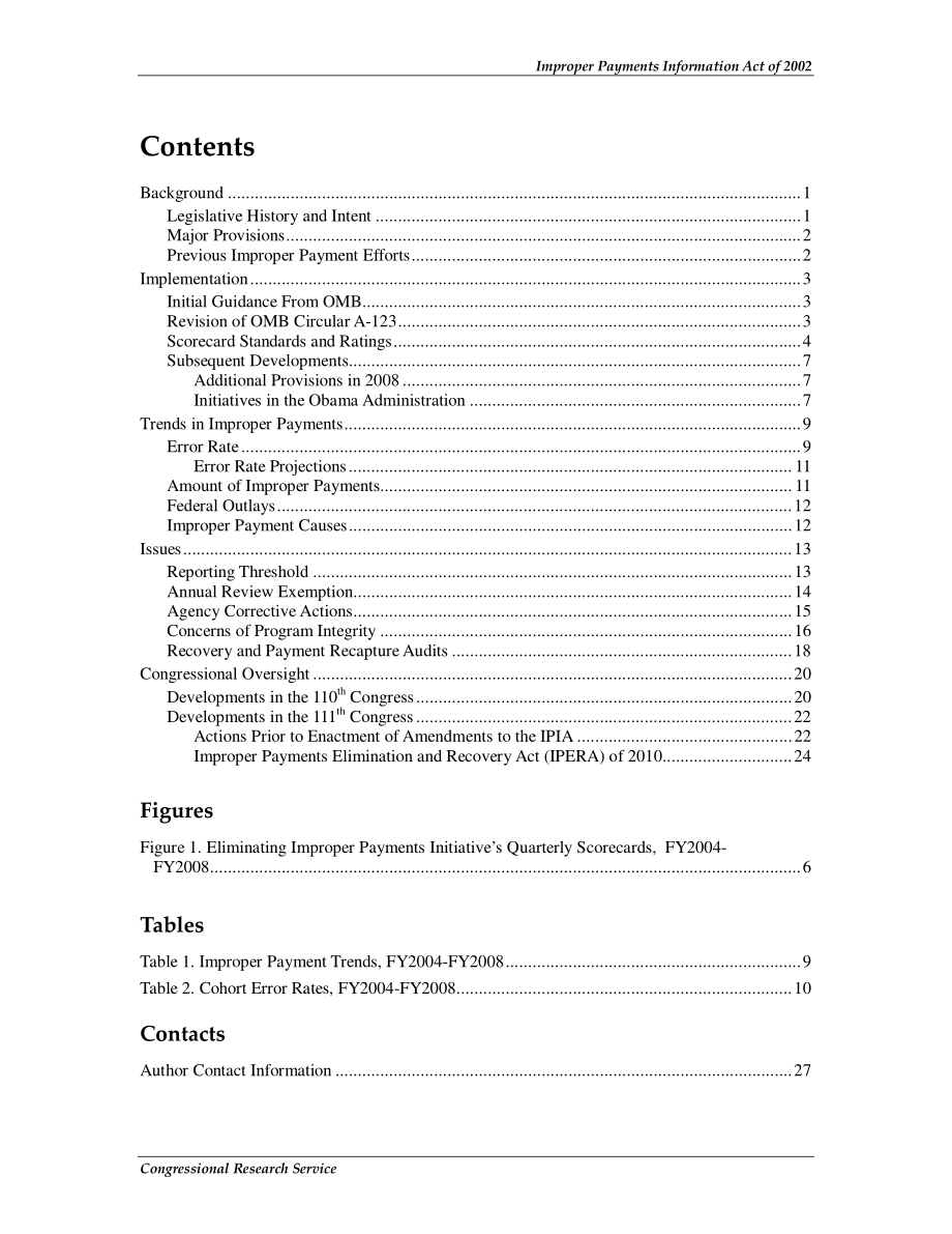 [20101004]RL34164_2002年《不当支付信息法》：背景、实施和评估.pdf_第3页