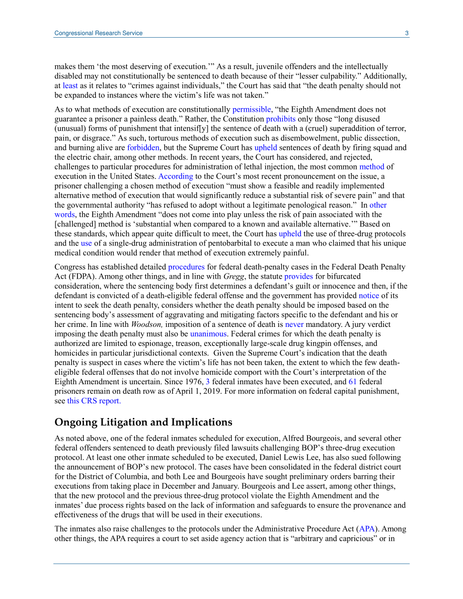 [20200427]LSB10357_联邦死刑：最近的事态发展.pdf_第3页