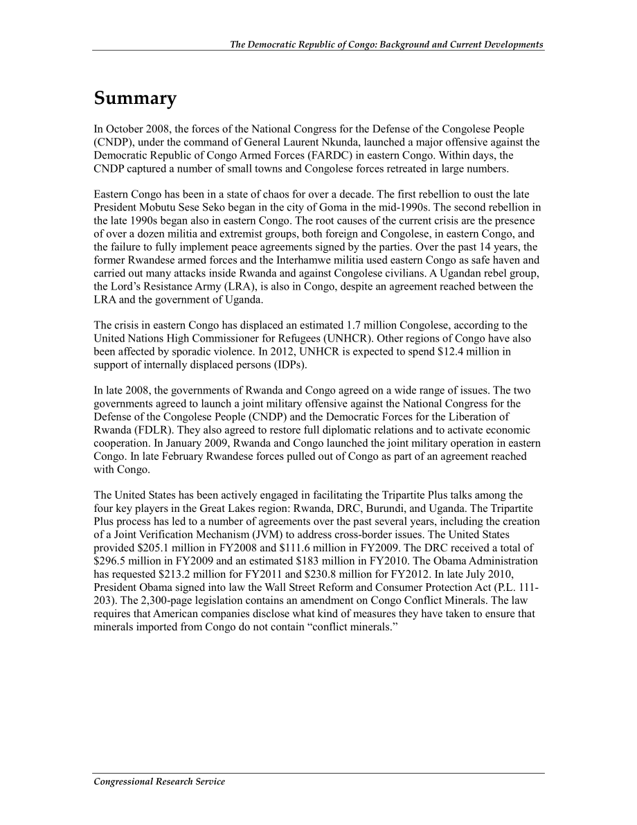 [20110901]R40108_刚果民主共和国：背景和当前发展.pdf_第2页