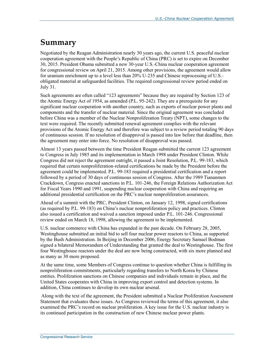 [20150818]RL33192_中美核合作协议.pdf_第2页