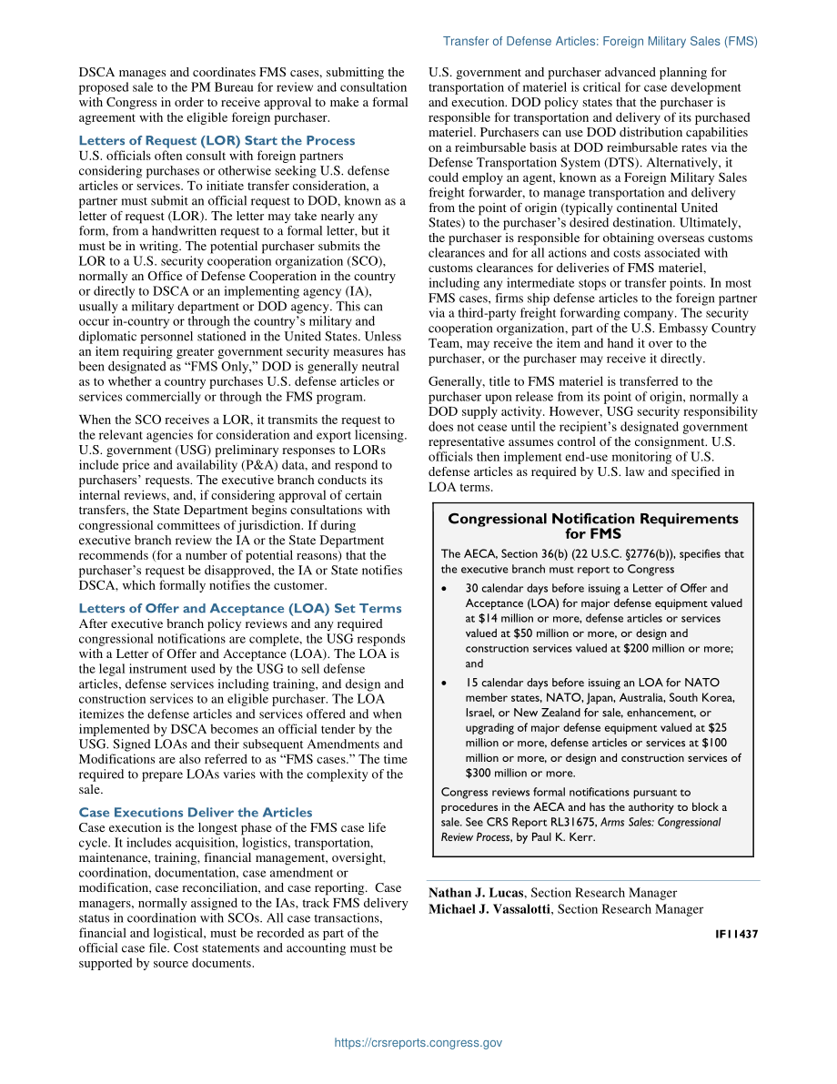 [20200221]IF11437_国防用品转让：对外军售（FMS）.pdf_第2页