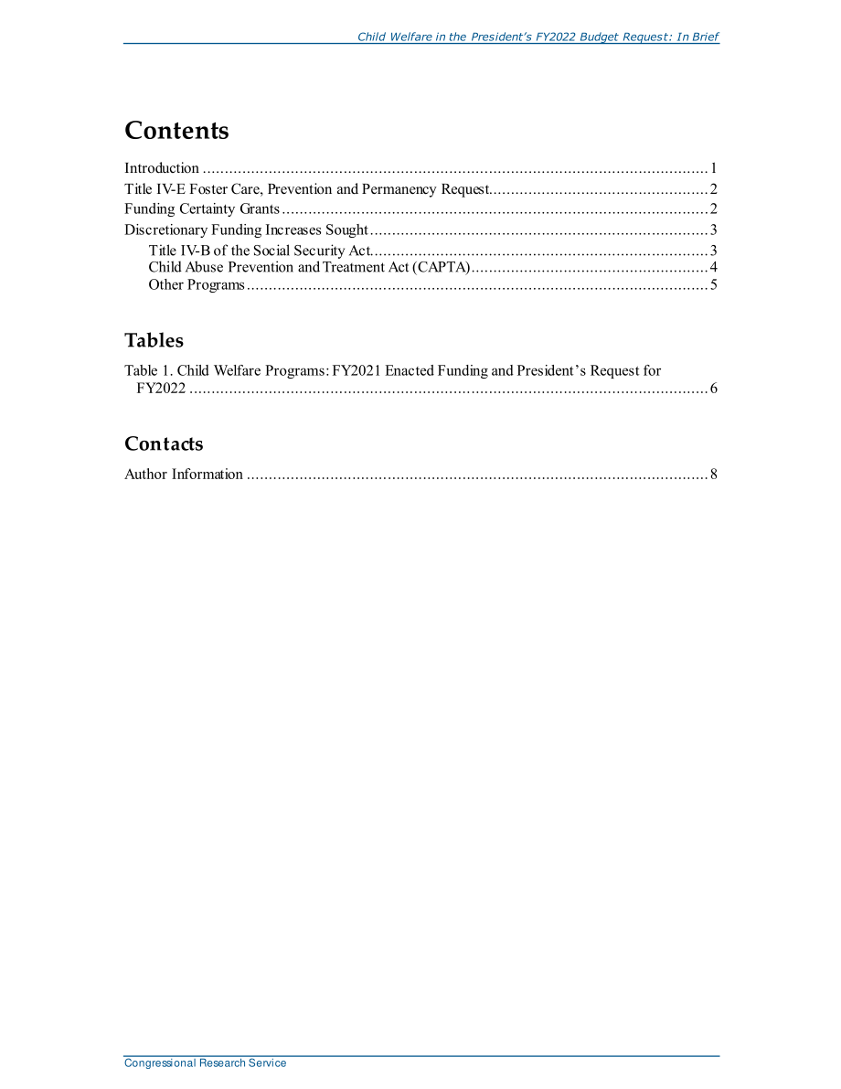 [20210713]R46838_总统2022财年预算要求中的儿童福利：简言之.pdf_第3页