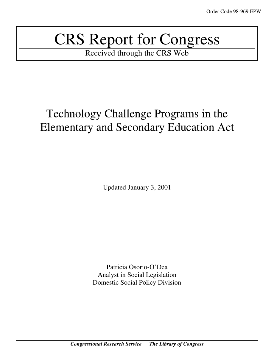 [20010103]98-969EPW_《中小学教育法》中的技术挑战项目.pdf_第1页