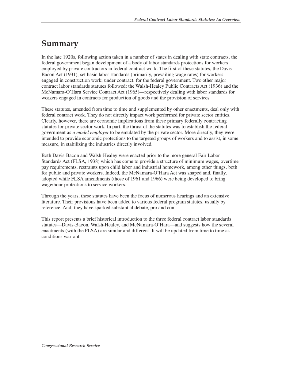 [20071204]RL32086_联邦合同劳工标准法规：概述.pdf_第2页