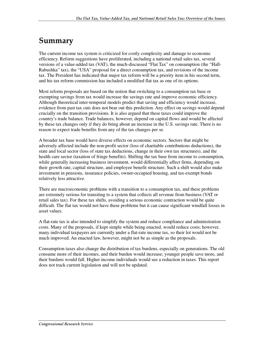 [20080314]RL32603_统一税、增值税和全国零售税：问题概述.pdf_第2页